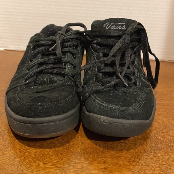 Early 2000s non matching same size Hudson Hera black vans womens size 7 - Picture 3 of 10